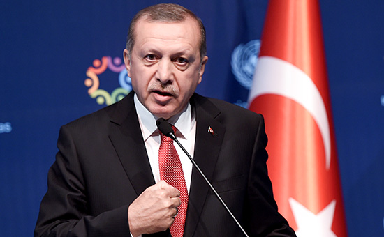 Президент Турции Реджеп Тайип Эрдоган


