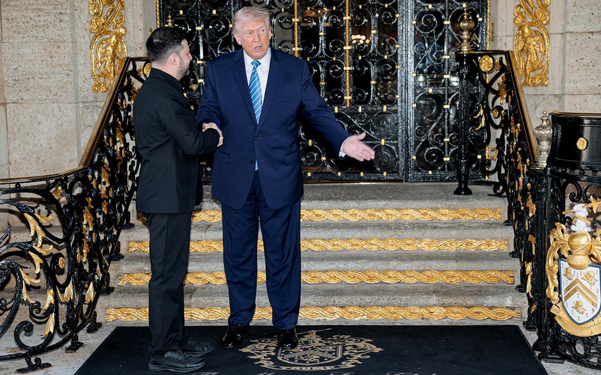 Началась встреча Трампа и Зеленского во Флориде