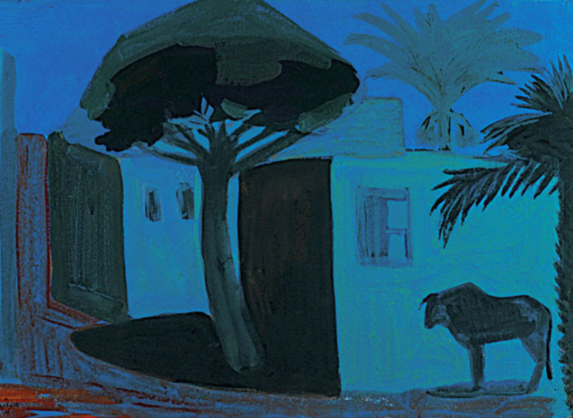 Мартирос Сарьян. Ночной пейзаж. Египет, 1911
