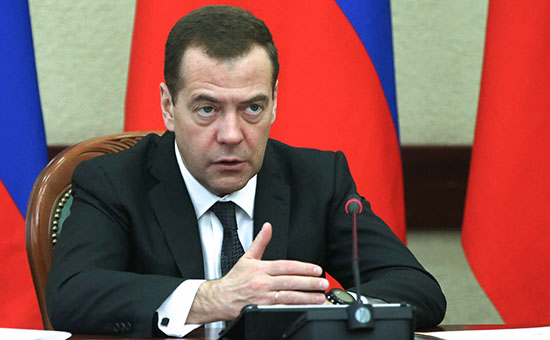 Премьер-министр России Дмитрий Медведев


