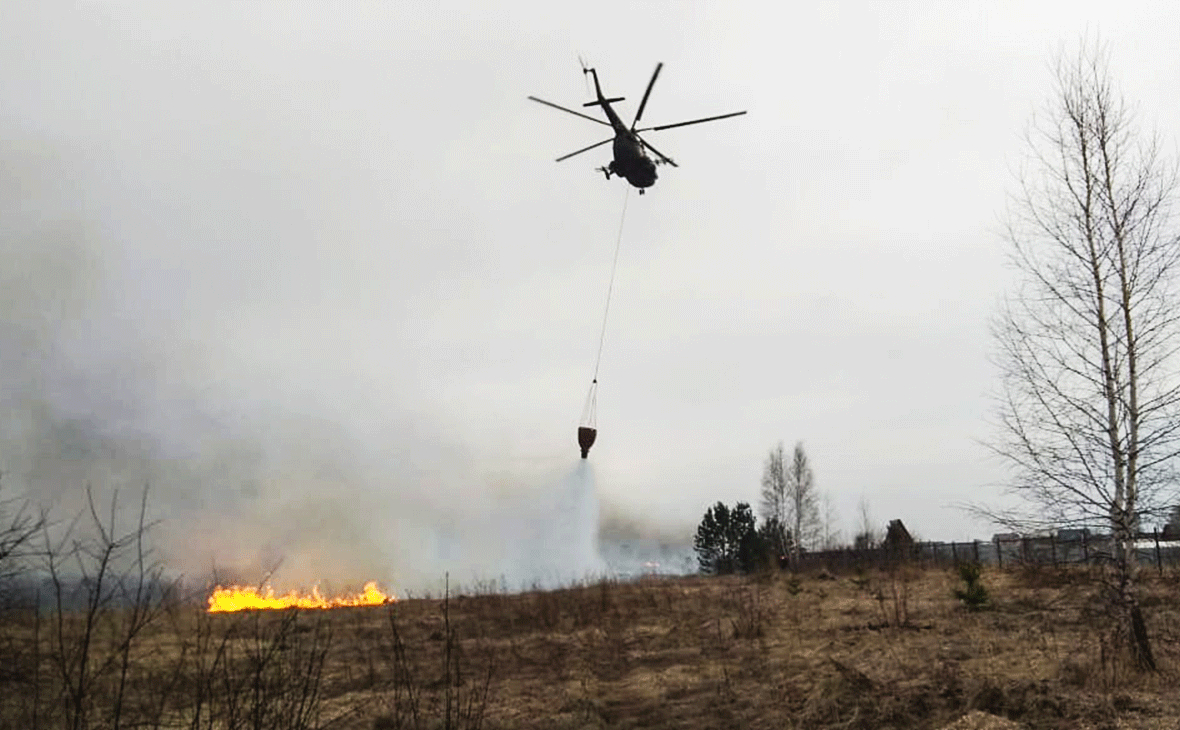 Пожары и палы травы стали причиной смога в Новосибирске — РБК