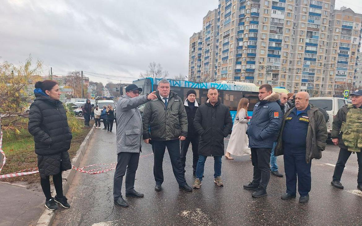 Жителей 50 частных домов в Туле эвакуировали из-за обломков БПЛА