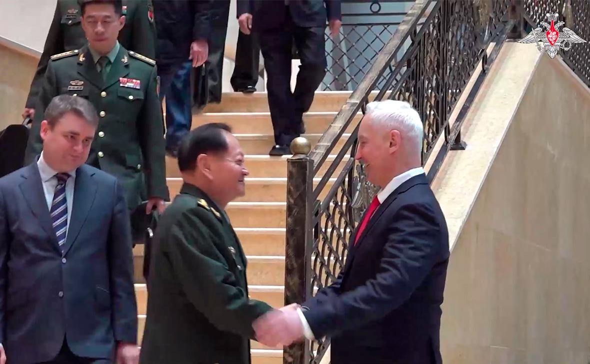 Белоусов встретился с зампредседателя Центрального военного совета КНР