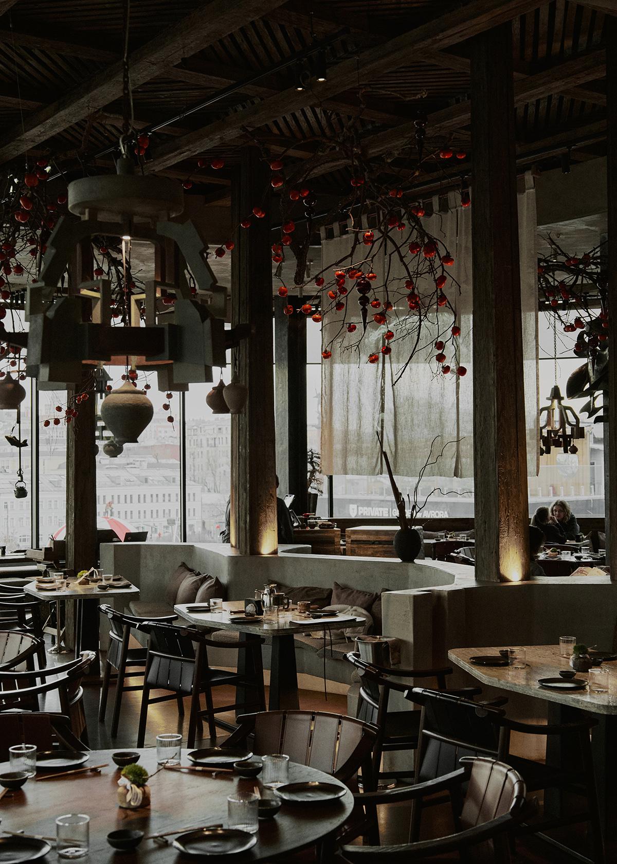 Интерьер ресторана&nbsp;Ikura