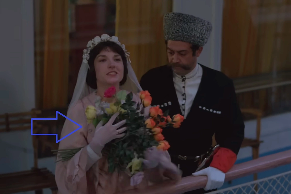 Кадр из фильма «Жестокий романс»