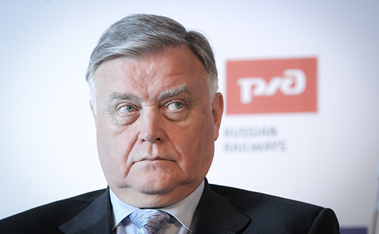 Глава ОАО «Российские железные дороги» Владимир Якунин