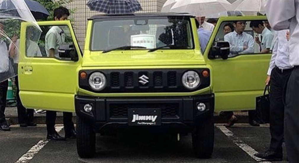 Внешность нового Suzuki Jimny раскрыли перед премьерой