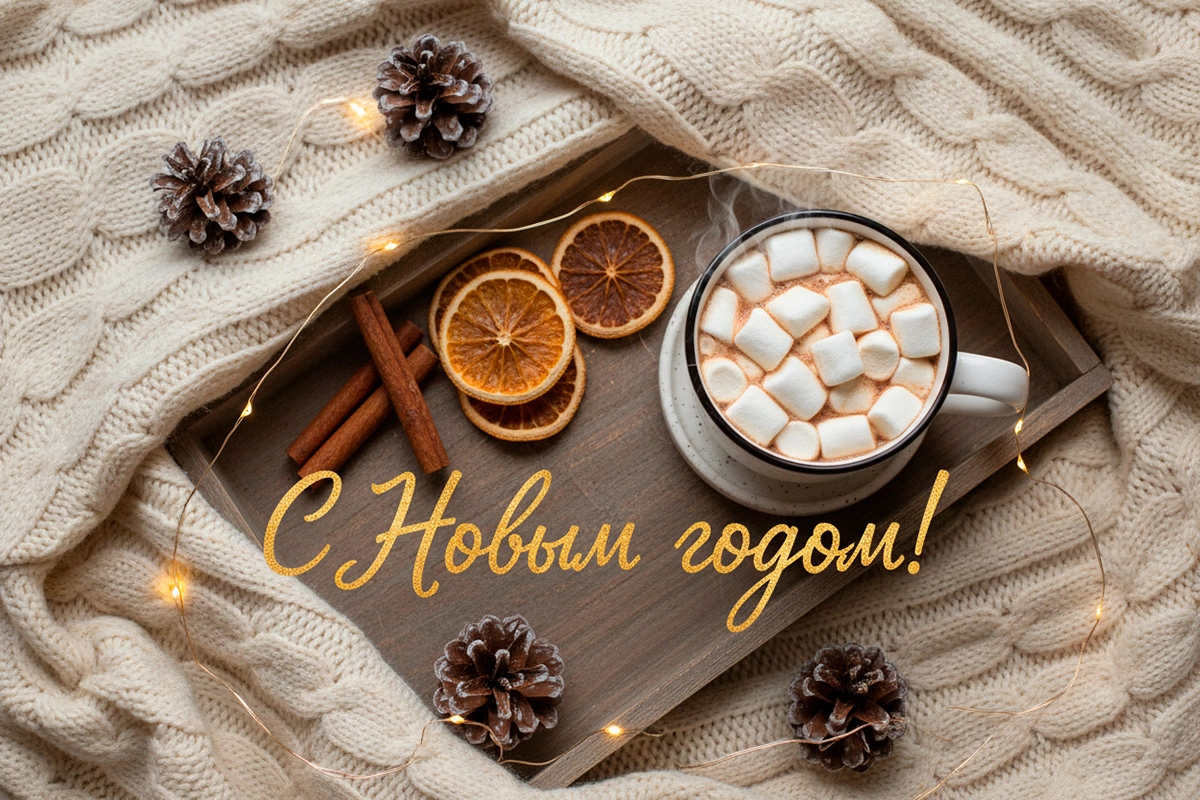 Открытки с Новым годом-2026: 15 красивых и оригинальных вариантов