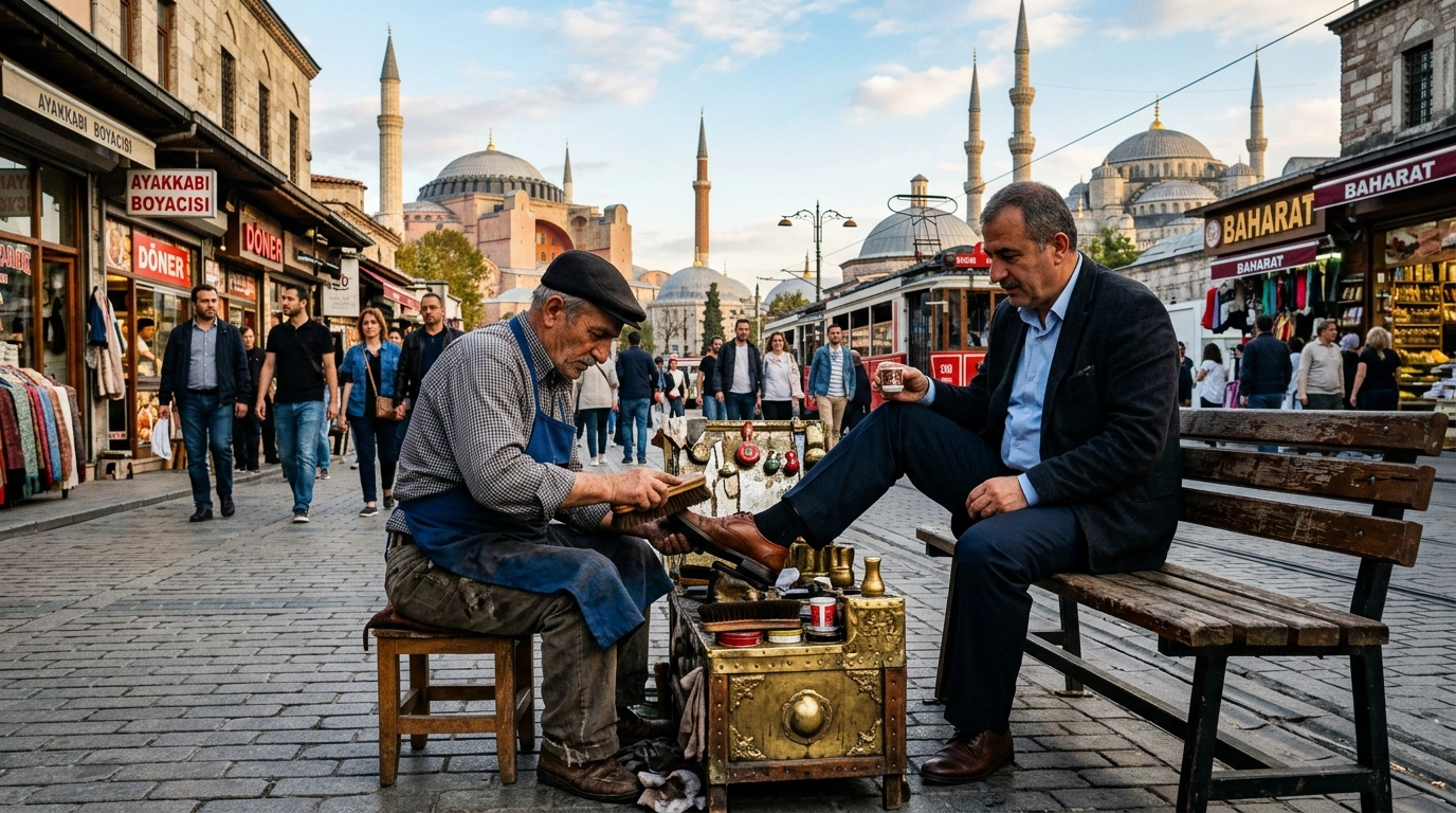 Как туристов обманывают в Стамбуле с щеткой для обуви. Раскрыта схема