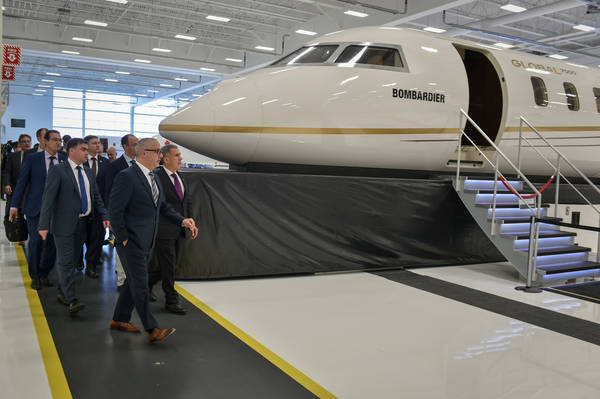 Минниханов предложил Bombardier локализовать производство в Татарстане