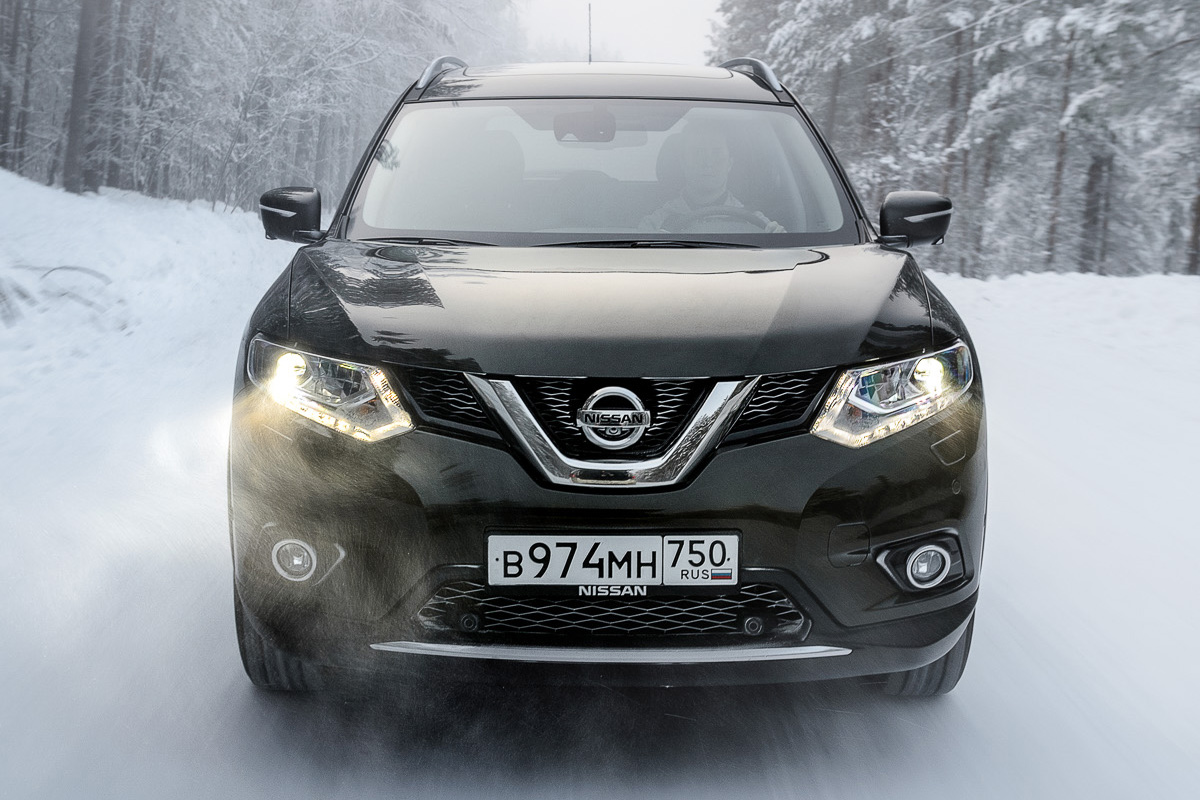 Диоды большого города. Тест-драйв Nissan X-Trail :: Autonews