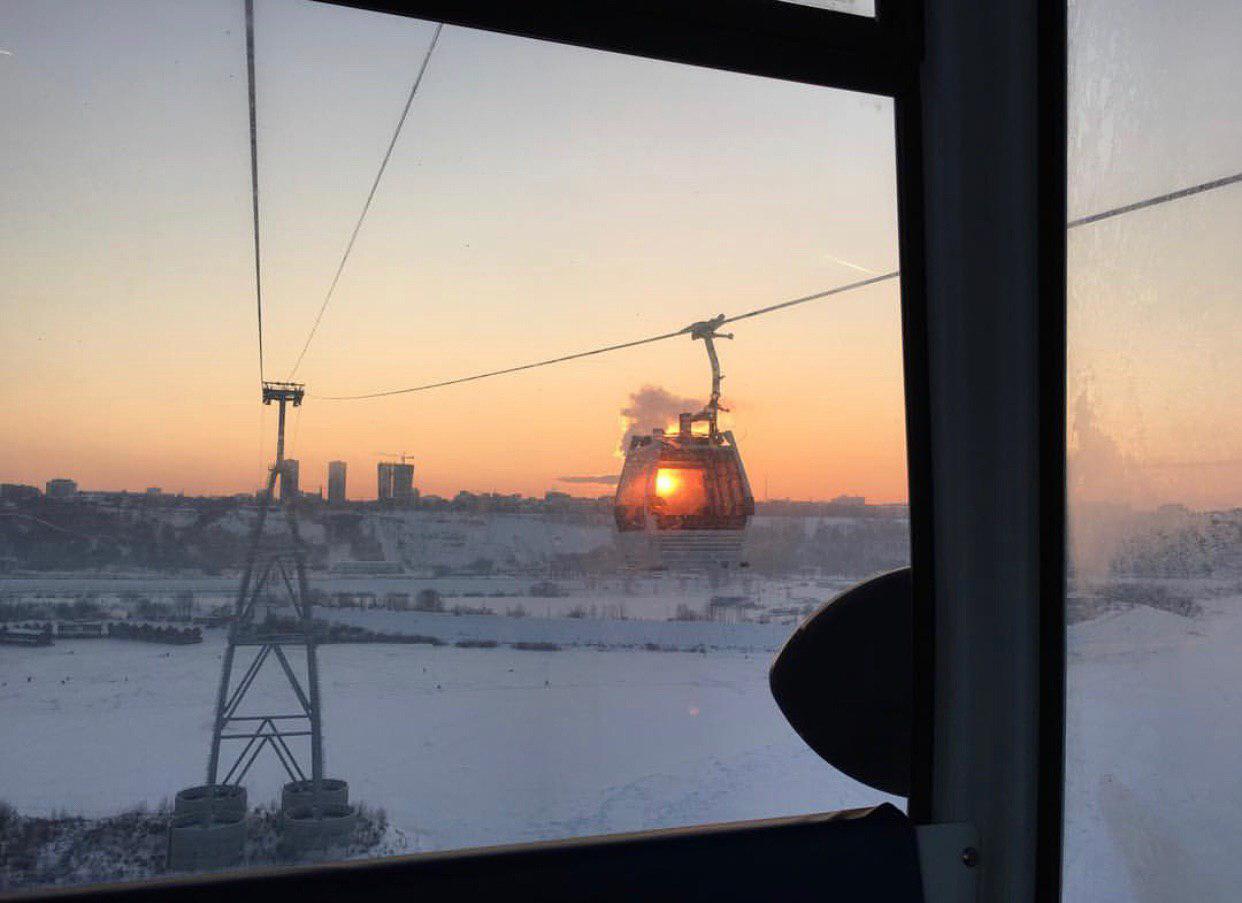 канатная дорога в нижнем новгороде фото