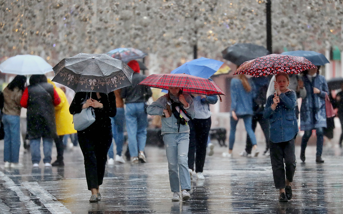МЧС предупредило о грозе и дожде с градом в Москве