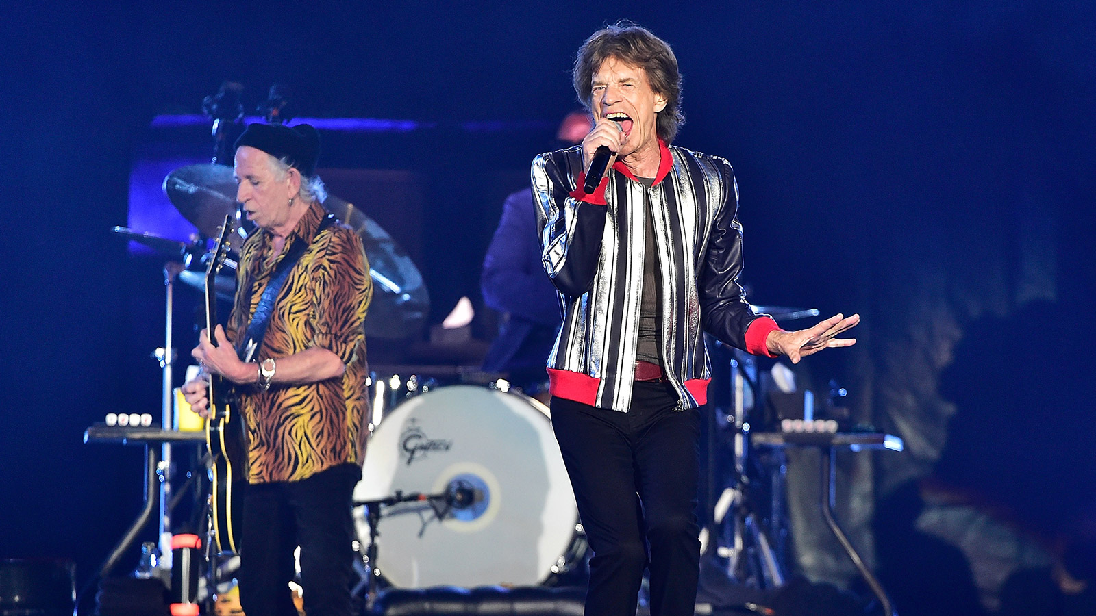 <p>Британская рок-группа The Rolling Stones&nbsp;</p>