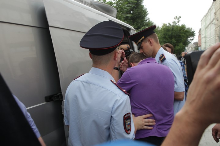 Митинг в честь юбилея М.Ходорковского