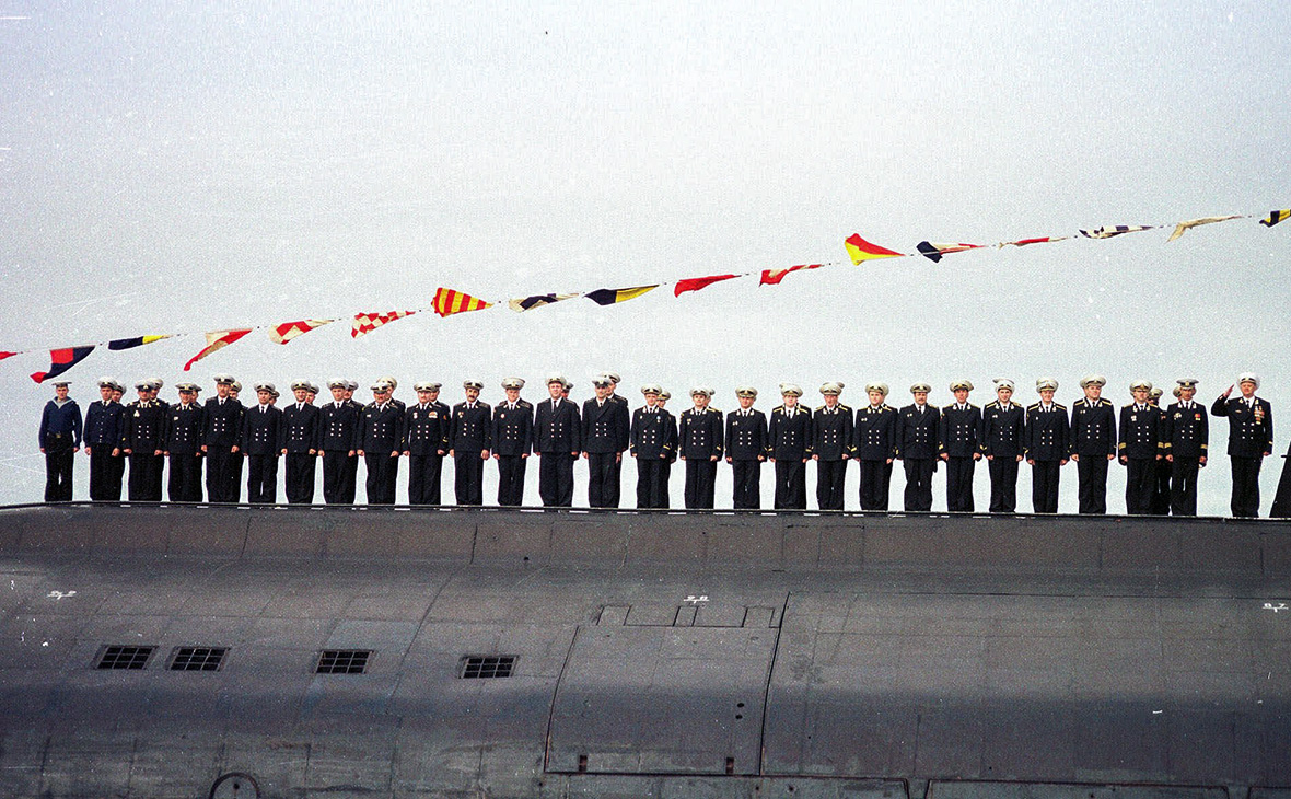 Экипаж подводной лодки &laquo;Курск&raquo; 30 июля 2000 года