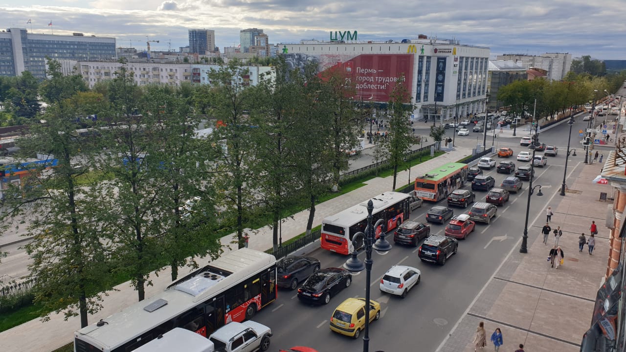 В День Победы движение по центральным улицам в Перми ограничат — РБК