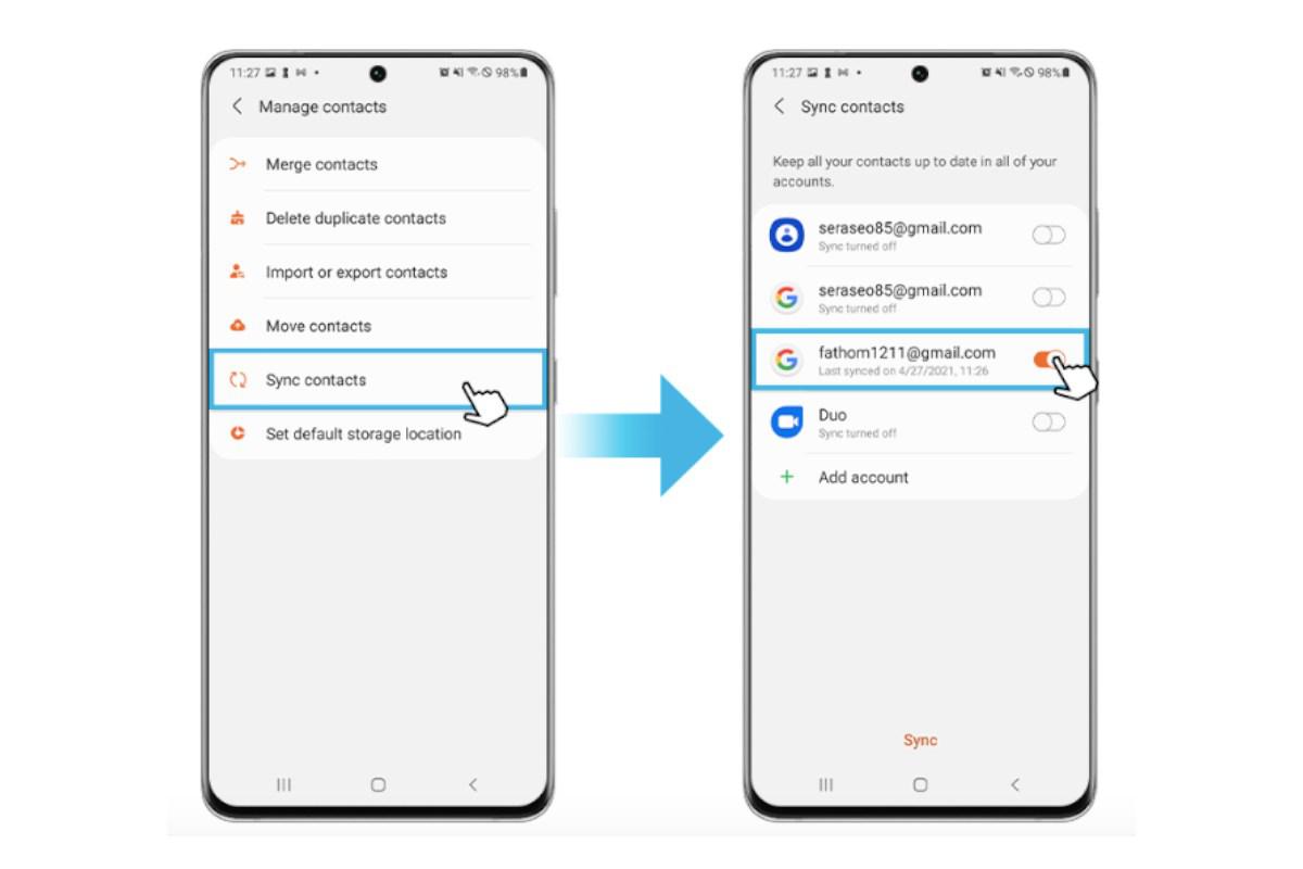 Как перенести контакты с iPhone на Android через Гугл