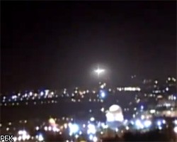 В Израиле НЛО сняли на видео