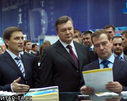 В.Янукович и Д.Медведев не договорились по газовому вопросу