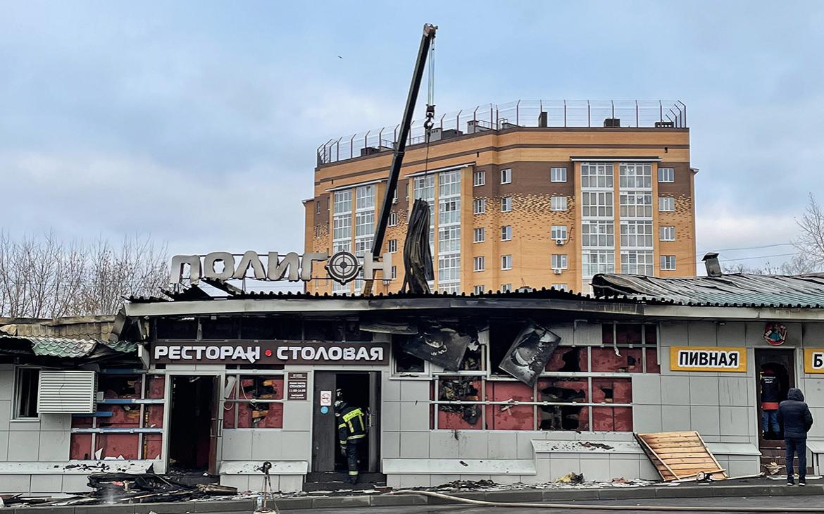 СК допросил собственника здания сгоревшего костромского кафе