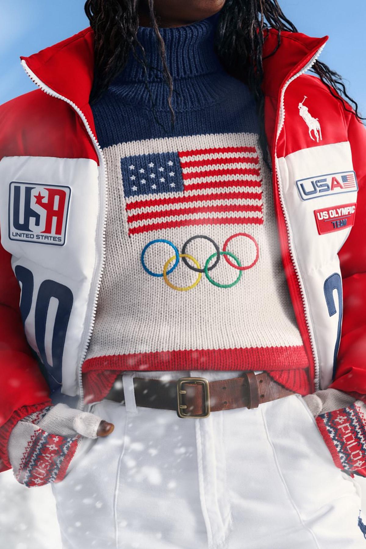 Форма спортсменов Олимпийской сборной США