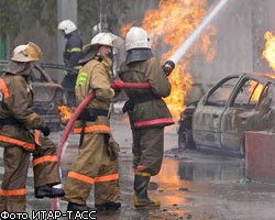 В Москве на спецстоянке сгорели 28 автомобилей