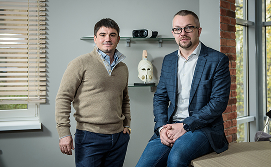 Владимир Бакутеев (слева) и&nbsp;Станислав Глухоедов вложили в&nbsp;компанию Prosense 60 млн&nbsp;руб.


