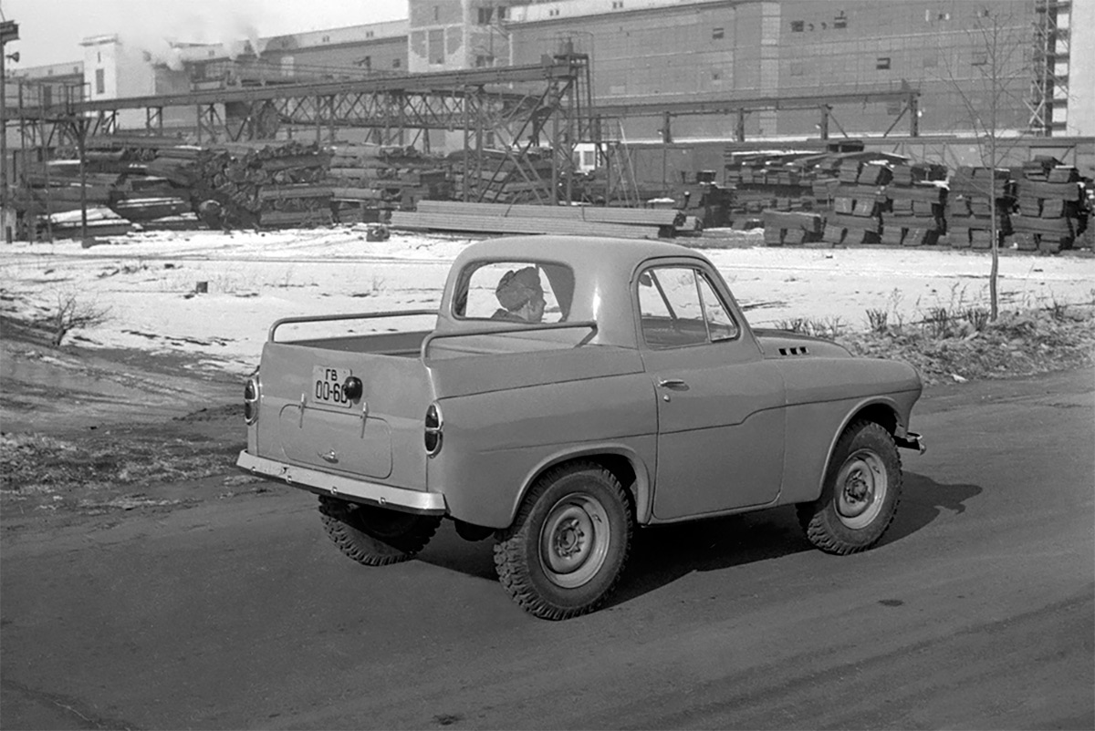 Советский внедорожник ГАЗ М-73