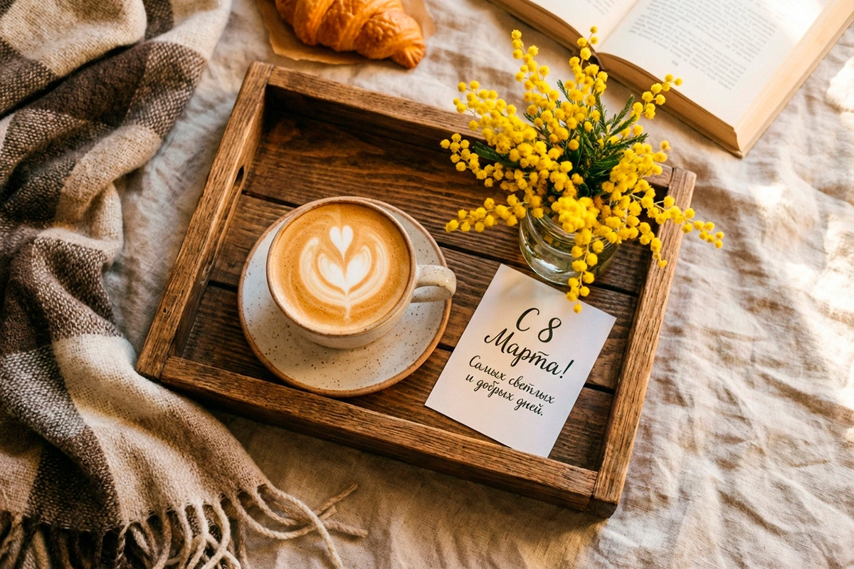 Открытки на 8 Марта: 20 вариантов для поздравления близких и знакомых