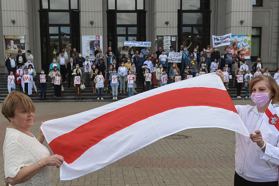 Акция работников Белорусской государственной филармонии