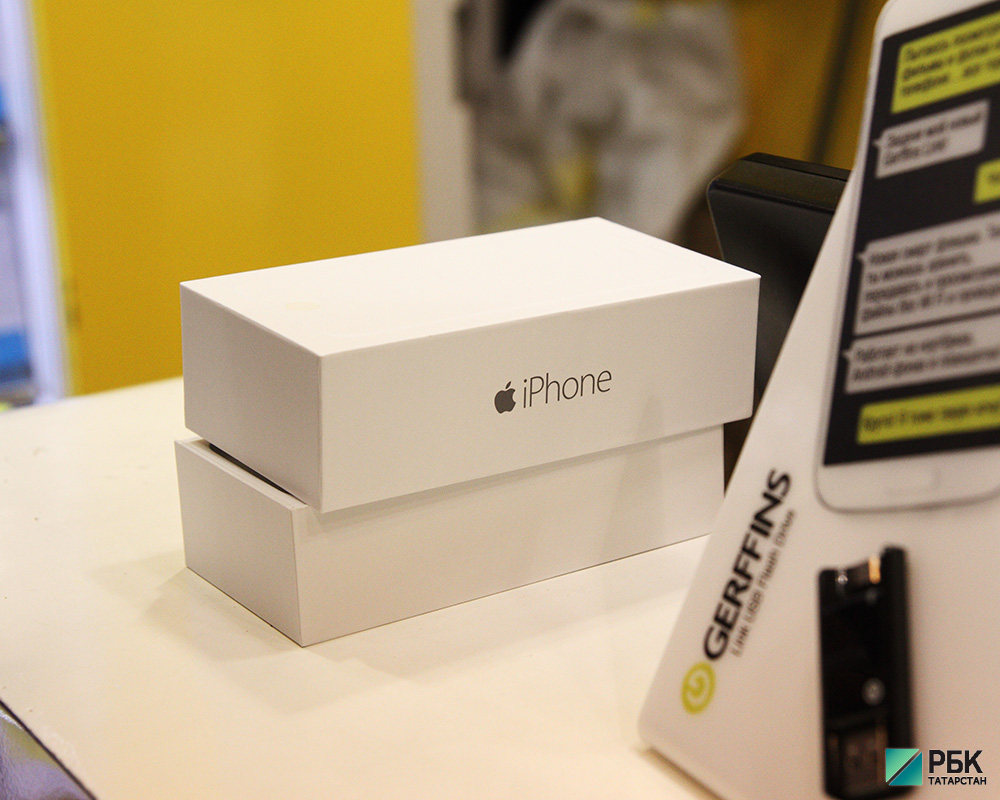 Золотое яблочко: в Татарстане снизились продажи iPhone