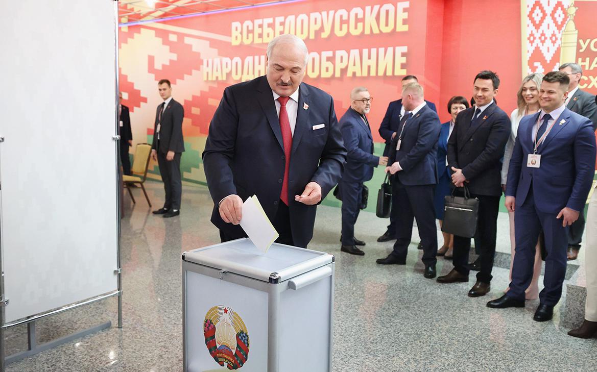 Лукашенко избрали главой Всебелорусского народного собрания