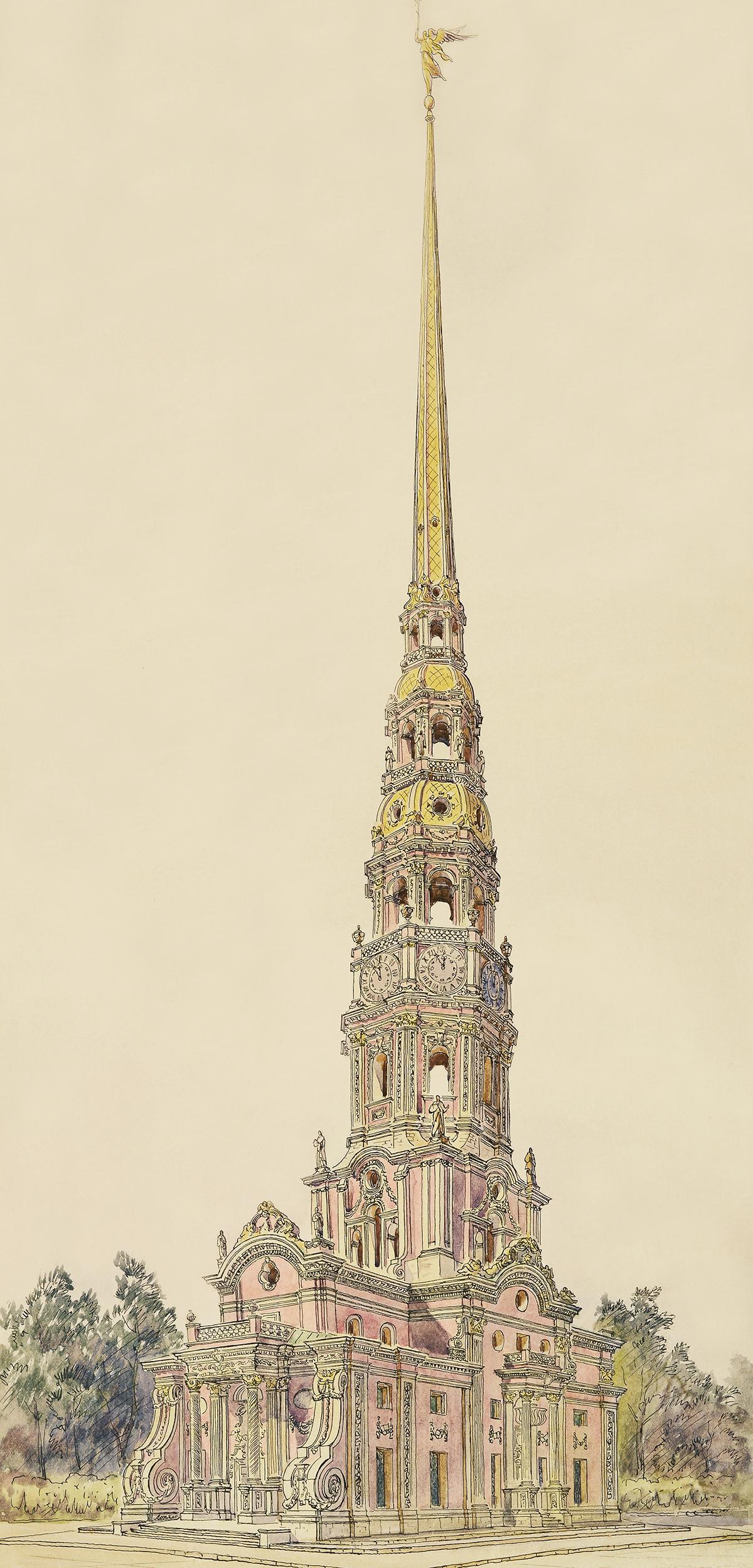 Церковь Архангела Гавриила (Меншикова башня),&nbsp;1970-е года