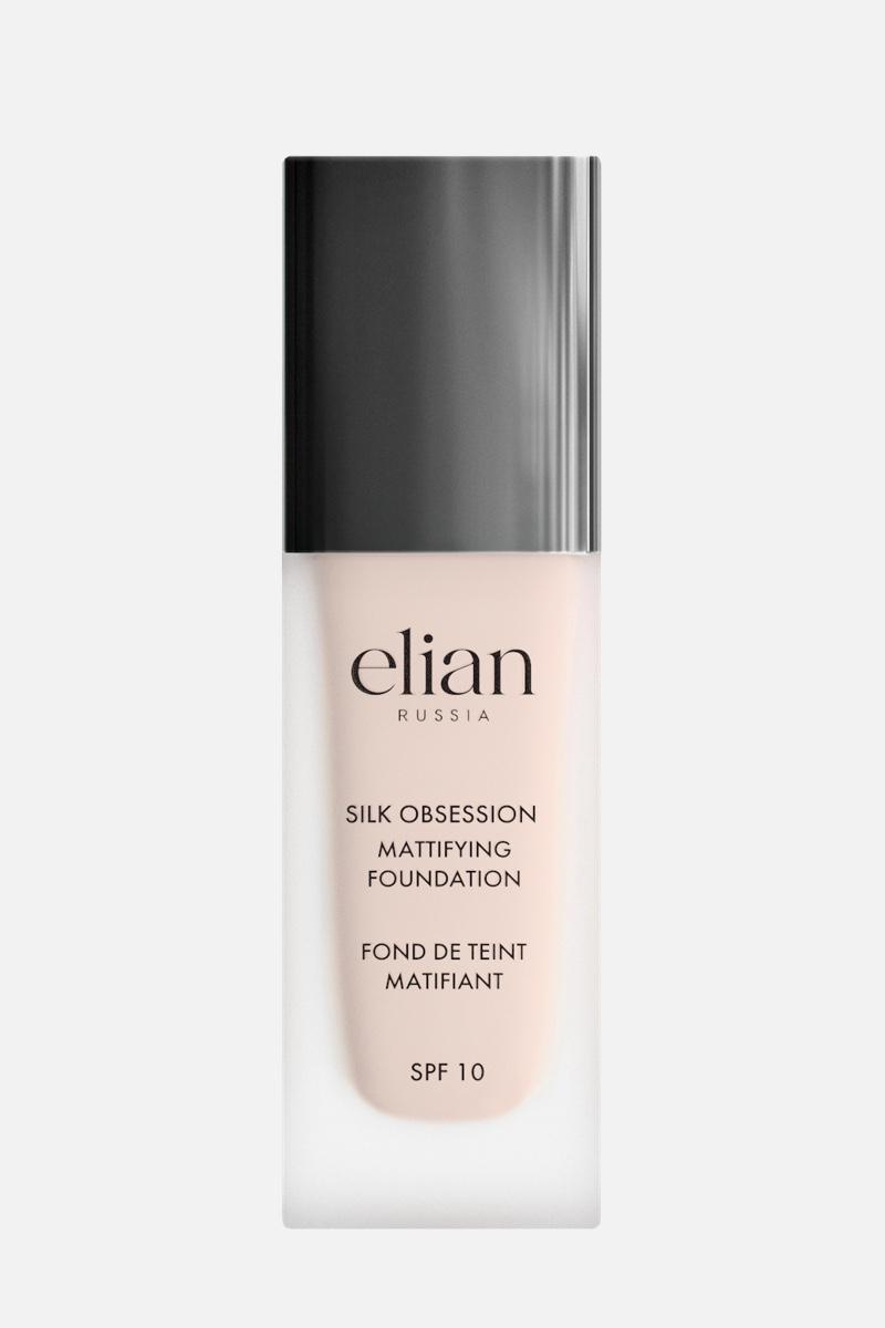 Тональный крем для лица Silk Obsession Foundation с сатиновым финишем, оттенок 00 Porcelain, Elian Russia, 960 руб. («Лэтуаль»)