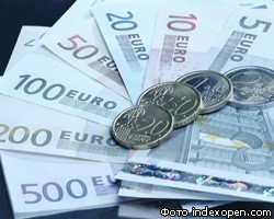 Евро подорожал более чем на один рубль