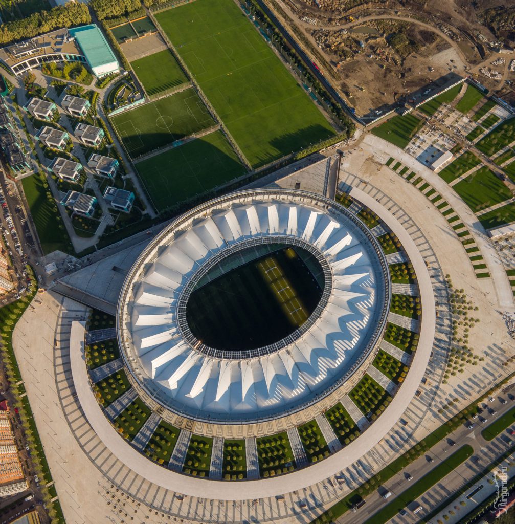 Стадион футбольный в краснодаре фото