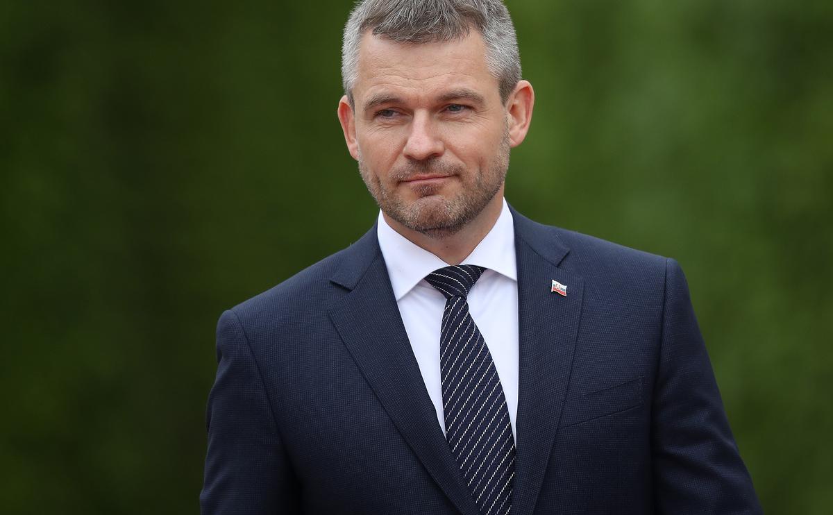 Петер Пеллегрини, одержавший победу во втором туре президентских выборов в Словакии