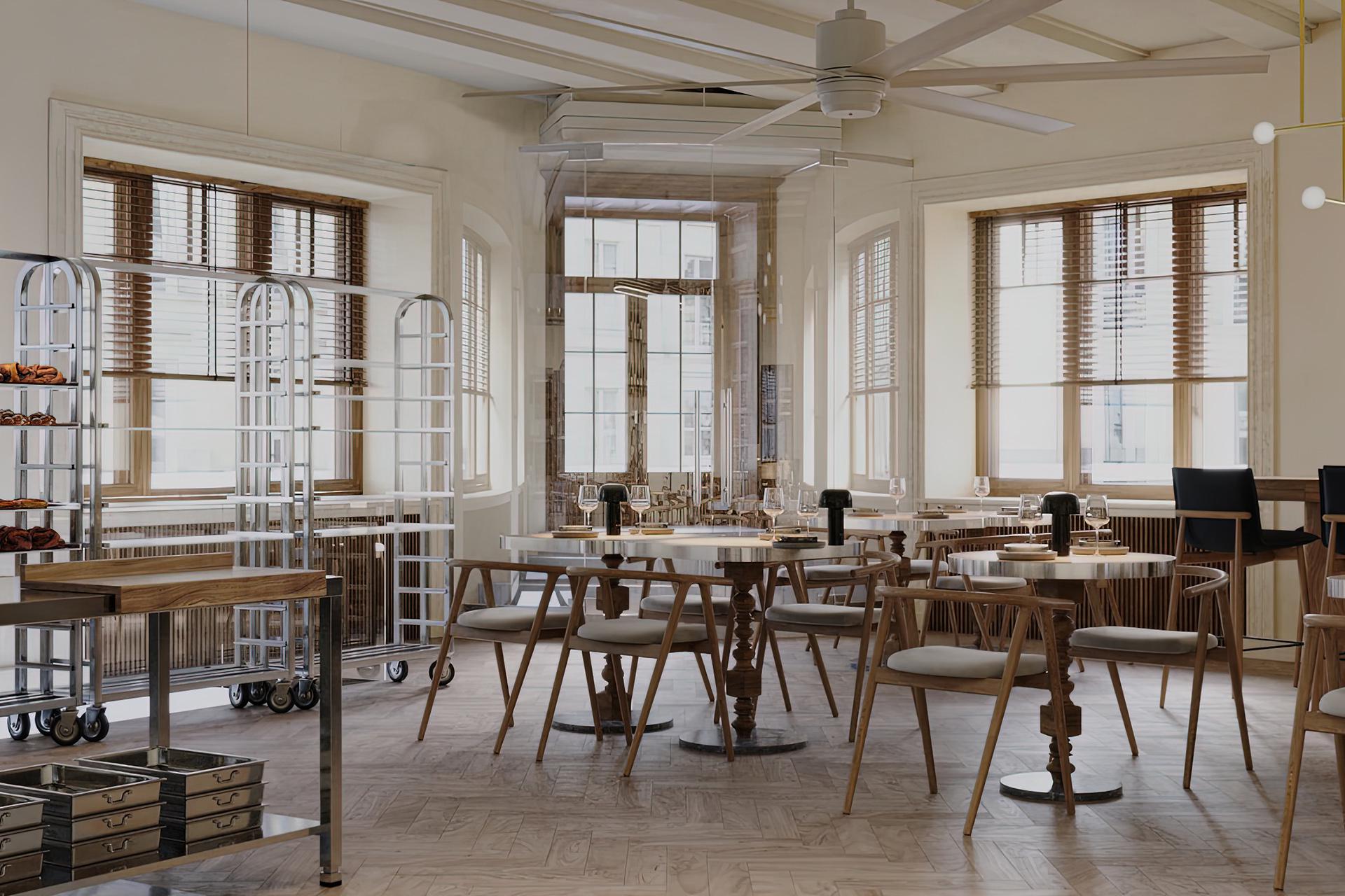 Проект ресторана Cazaban Bistro &amp; Bakery