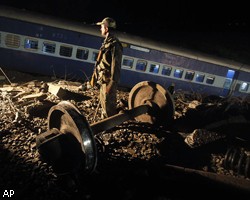 Железнодорожная катастрофа в Индии: число жертв достигло 53 человек