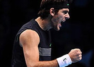 Федерер с трудом вышел в полуфинал Итогового турнира года