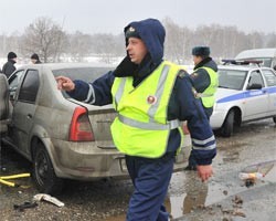 Замглавы мурманского УМВД попал в крупное ДТП, его водитель погиб