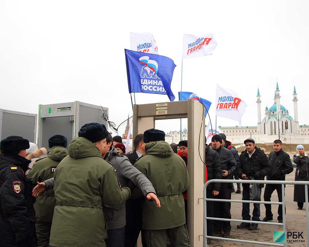 Митинг в поддержку присоединения Крыма.