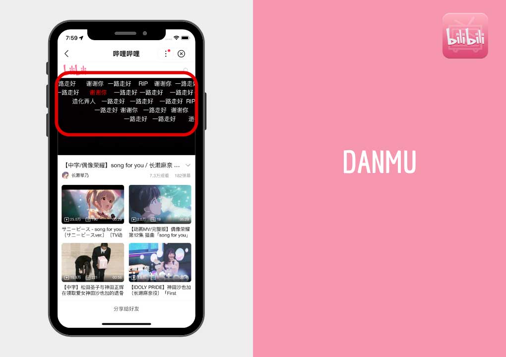Bilibili много раз называли «китайским YouTube» из-за схожих функций и концепции