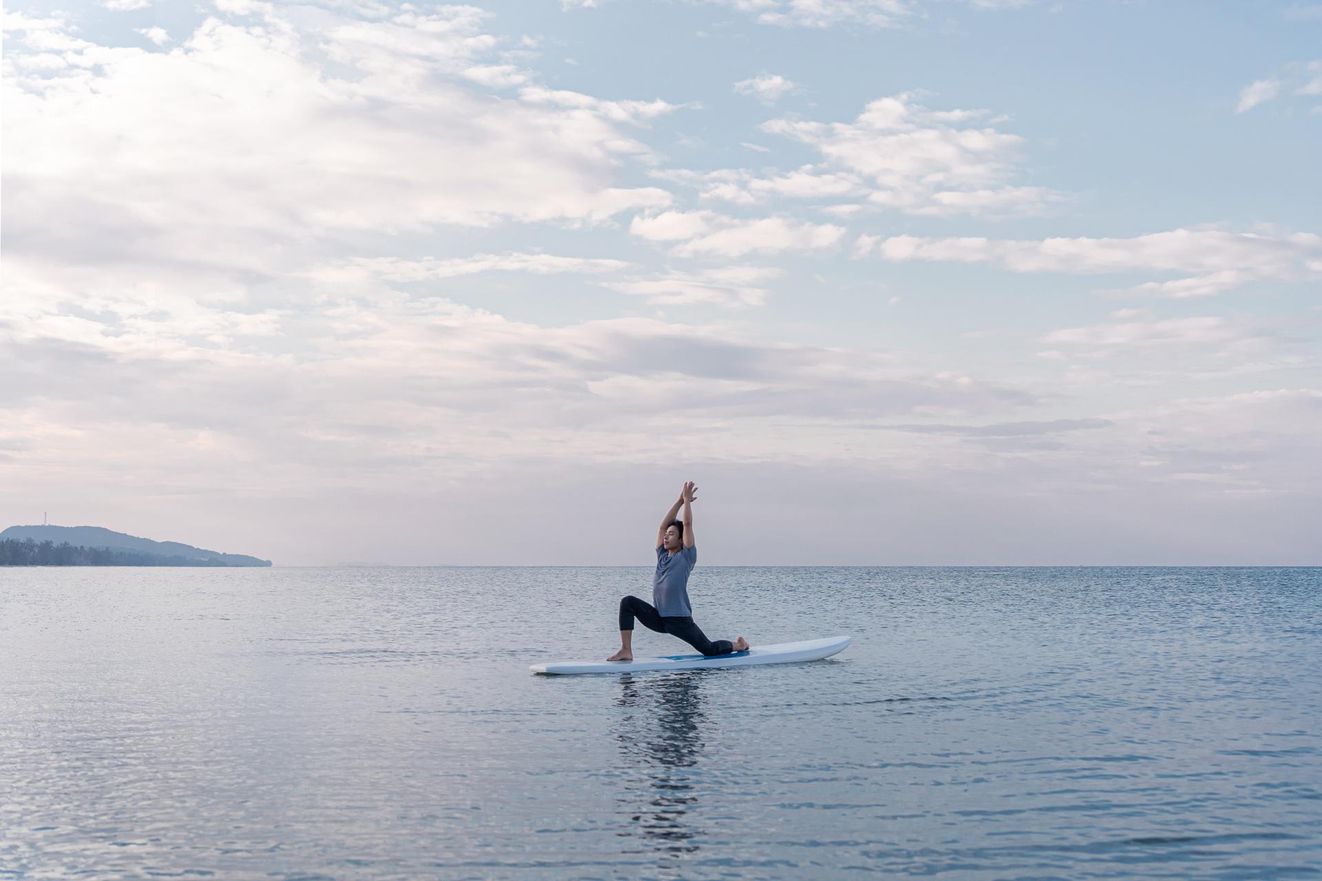 Тренировка по йоге