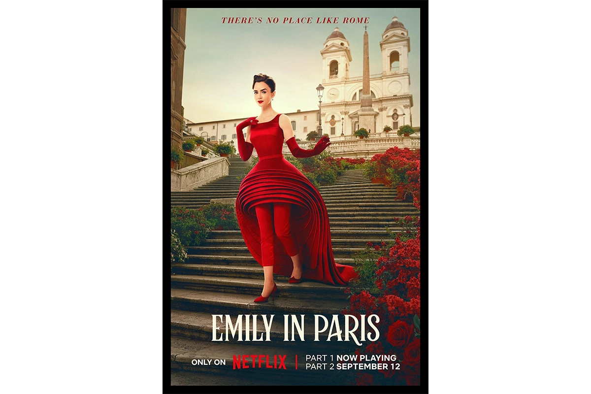 Постер сериала «Эмили в Париже»