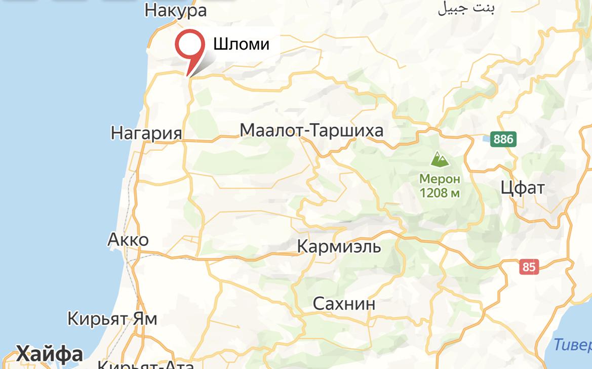 В Израиле у границы с Ливаном взорвался беспилотник
