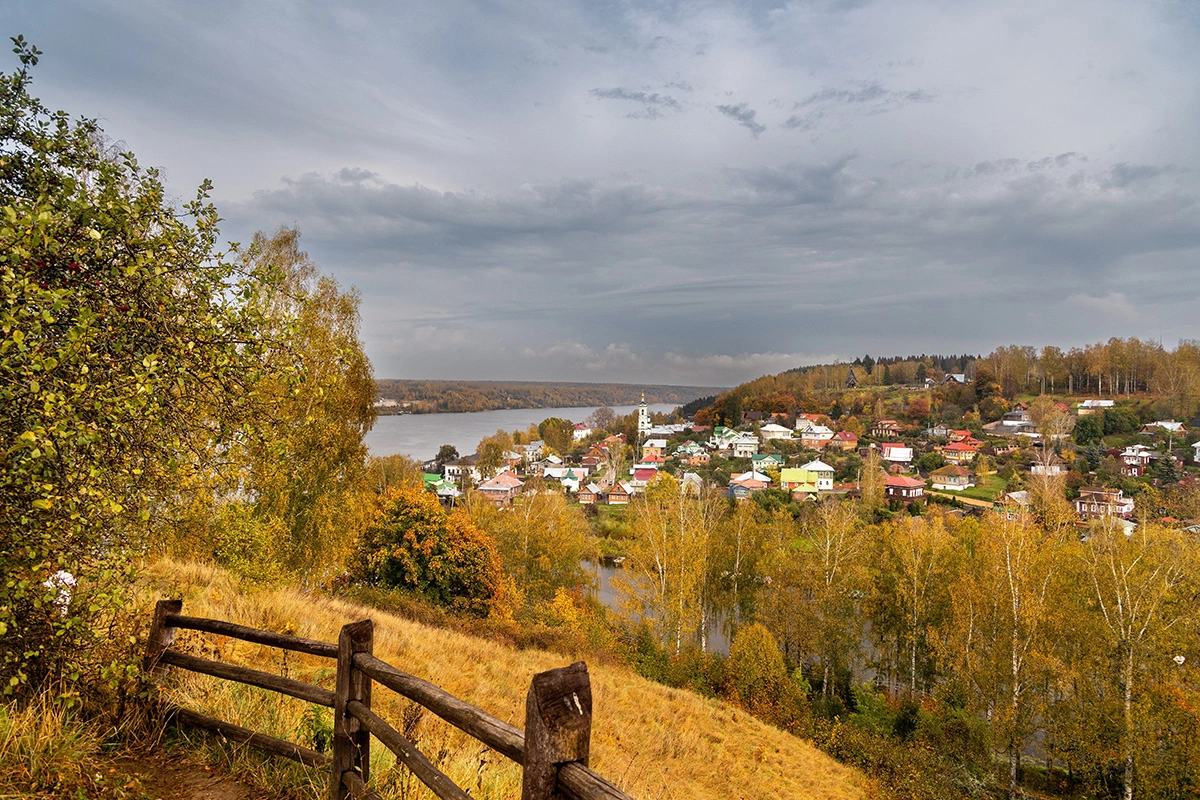 Соборная гора в Плесе в наши дни