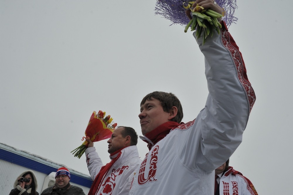 Бронзовый призер Олимпиады А.Смышляев вернулся в Пермь