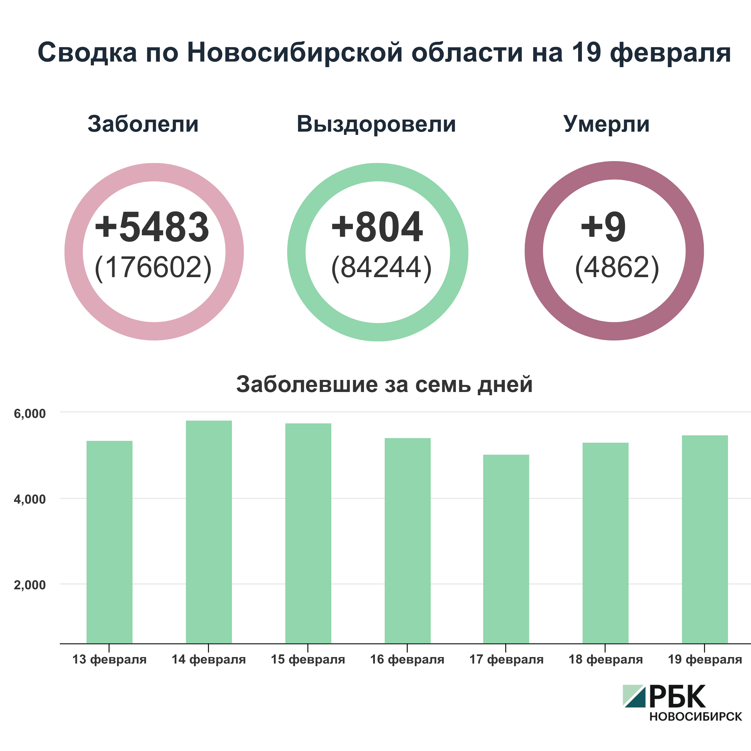 Коронавирус в Новосибирске: сводка на 19 февраля